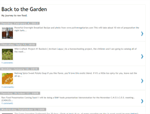 Tablet Screenshot of bcktothegarden.blogspot.com