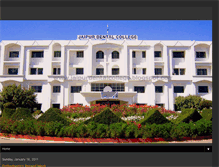 Tablet Screenshot of jaipurdentalcollege.blogspot.com