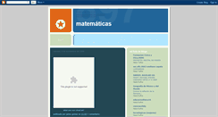 Desktop Screenshot of matematicas-zapata-mat.blogspot.com