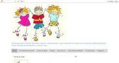 Desktop Screenshot of mamaenlinea.blogspot.com