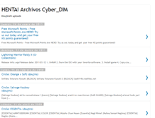 Tablet Screenshot of cyberdim-h.blogspot.com