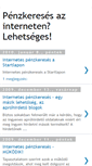 Mobile Screenshot of penzkereses-internetes.blogspot.com