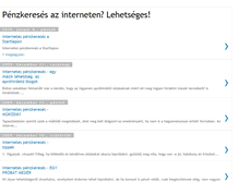 Tablet Screenshot of penzkereses-internetes.blogspot.com