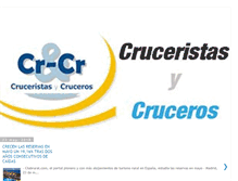 Tablet Screenshot of cruceristasycruceros.blogspot.com