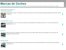 Tablet Screenshot of marcas-de-coches.blogspot.com