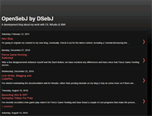 Tablet Screenshot of opensebj.blogspot.com