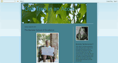 Desktop Screenshot of oaktreeinanacorn.blogspot.com