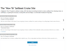 Tablet Screenshot of howtosailboatcruise.blogspot.com