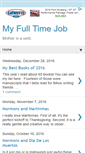 Mobile Screenshot of motherhoodmyfulltimejob.blogspot.com