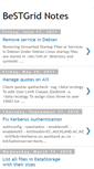 Mobile Screenshot of bestgridnotes.blogspot.com