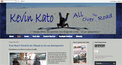 Desktop Screenshot of kevinkatoendeavors.blogspot.com