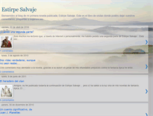 Tablet Screenshot of estirpesalvaje.blogspot.com