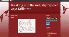 Desktop Screenshot of digitalkrill.blogspot.com