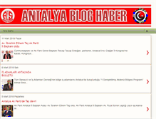 Tablet Screenshot of antalyabloghaber.blogspot.com