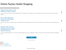 Tablet Screenshot of onlinefactoryoutletshopping.blogspot.com