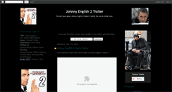 Desktop Screenshot of johnny-english-2-movie-trailer.blogspot.com