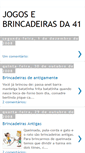Mobile Screenshot of jogosebrincadeirasda41.blogspot.com
