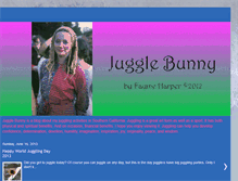 Tablet Screenshot of jugglebunny.blogspot.com