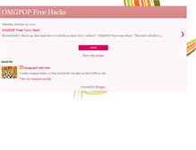 Tablet Screenshot of omgpopfreehacks.blogspot.com