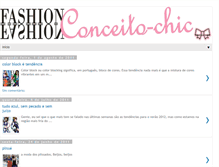 Tablet Screenshot of conceitochic.blogspot.com