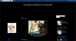 Desktop Screenshot of humourpassion.blogspot.com