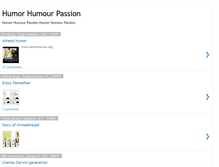 Tablet Screenshot of humourpassion.blogspot.com