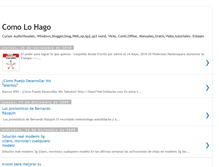 Tablet Screenshot of comoloago.blogspot.com
