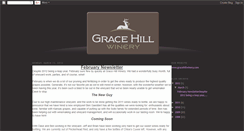 Desktop Screenshot of gracehillwinery.blogspot.com