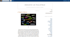 Desktop Screenshot of desafioaspalavras.blogspot.com