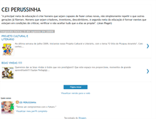 Tablet Screenshot of perussinha.blogspot.com