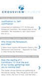 Mobile Screenshot of crossviewchurchla.blogspot.com