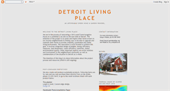 Desktop Screenshot of detroitlivingplace.blogspot.com