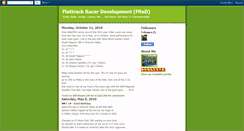 Desktop Screenshot of flattrackracerdevelopment.blogspot.com