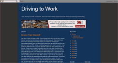 Desktop Screenshot of drivingtowork.blogspot.com