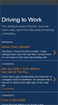 Mobile Screenshot of drivingtowork.blogspot.com