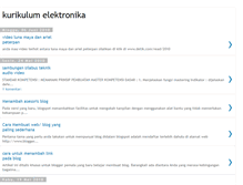 Tablet Screenshot of kurikulumelektronika.blogspot.com