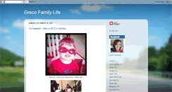 Desktop Screenshot of grecofamilylife.blogspot.com