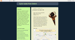 Desktop Screenshot of cyclingroutesoxford.blogspot.com