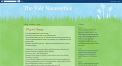 Desktop Screenshot of fairfam.blogspot.com