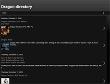 Tablet Screenshot of dragondirectory.blogspot.com