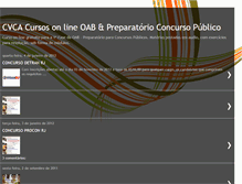 Tablet Screenshot of cvccursosoab.blogspot.com