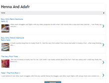 Tablet Screenshot of hennaandadafr.blogspot.com