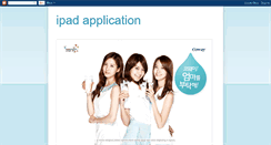 Desktop Screenshot of ipadapplicationss.blogspot.com