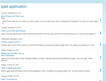 Tablet Screenshot of ipadapplicationss.blogspot.com