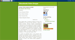 Desktop Screenshot of discutiendosobredrogabicentenario.blogspot.com