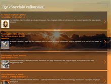 Tablet Screenshot of konyvesbetufuggo.blogspot.com