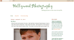 Desktop Screenshot of hollywoodphotography.blogspot.com