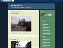 Tablet Screenshot of michigantrails.blogspot.com