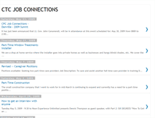 Tablet Screenshot of ctcjobconnections.blogspot.com