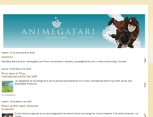 Tablet Screenshot of animegatari.blogspot.com